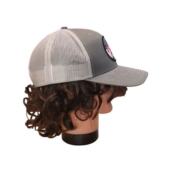 Wild June Western Style Gin Snapback Hat Gray Patch Embroidered Casual - Picture 4 of 8